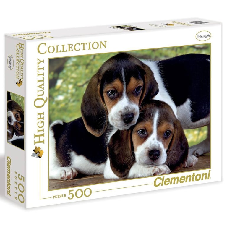 PUZZLE - 500 PIECES ANIMAUX - Image 1