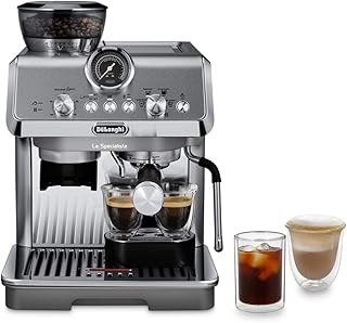 De'Longhi La Specialista Arte Evo EC9255.M, Machine à Café Espresso avec Fonction Cold Brew, Buse Professionnelle pour Mousse de Lait, Technologie de Mouture par Capteur, Comprend Kit Barista, Métal - Image 1