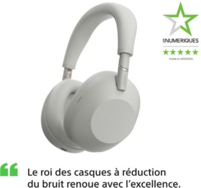 Casque SONY WH-1000XM6 IA Argent - Image 1