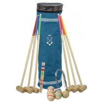 Jeu de croquet senior en bois 6 joueurs - vilac - 4093b - jardin, plein air - Image 1