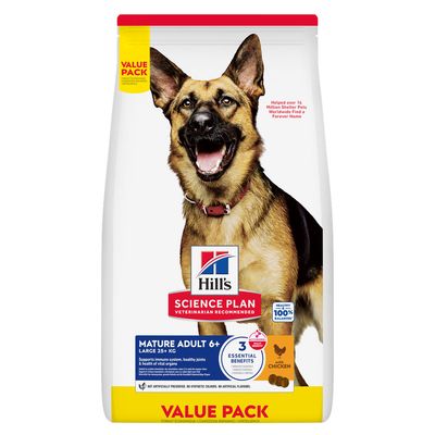 Hill's Science Plan Mature Adult 6+ Large con pollo - Image 1