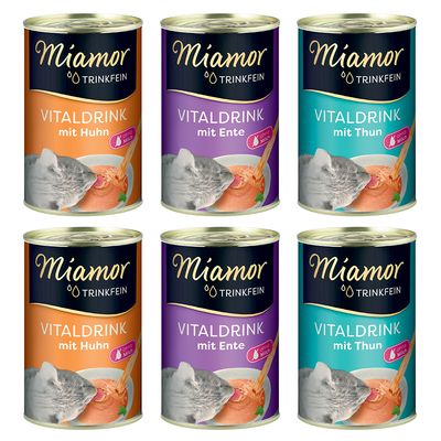 Miamor Trinkfein Vitaldrink 6 x 135 ml - Image 1