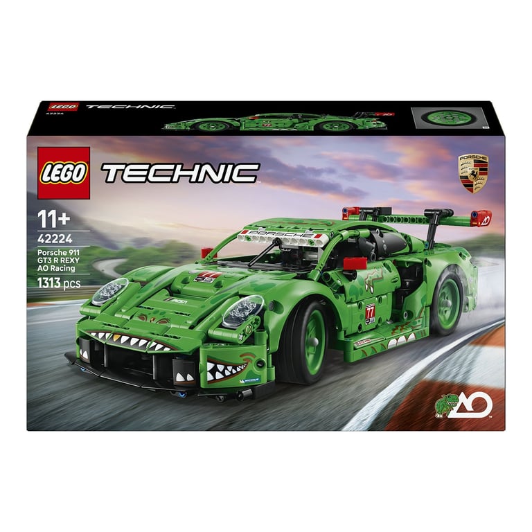 Juego de construcción Coche Porsche 911 GT3 R REXY AO Racing LEGO Technic - 42224 - Image 1