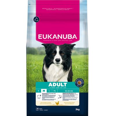 Eukanuba Premium Nutrition Adult Medium Breed pollo - Image 1
