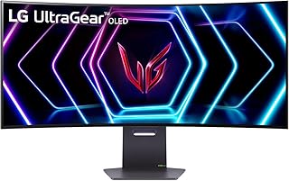 LG Ultragear™ 39GS95QE-B.AEU Ecran PC Gaming 39" - Dalle OLED résolution QHD (3440x1440), 0.03 ms GtG 240Hz, DisplayHDR™ True Black 400, DCI-P3 98.5%, AMD FreeSync Premium Pro, NVIDIA G-Sync - Image 1