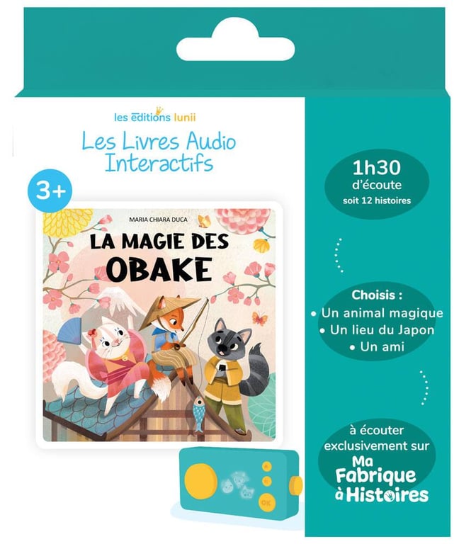 LIVRE AUDIO - LA MAGIE DES OBAKE - Image 1