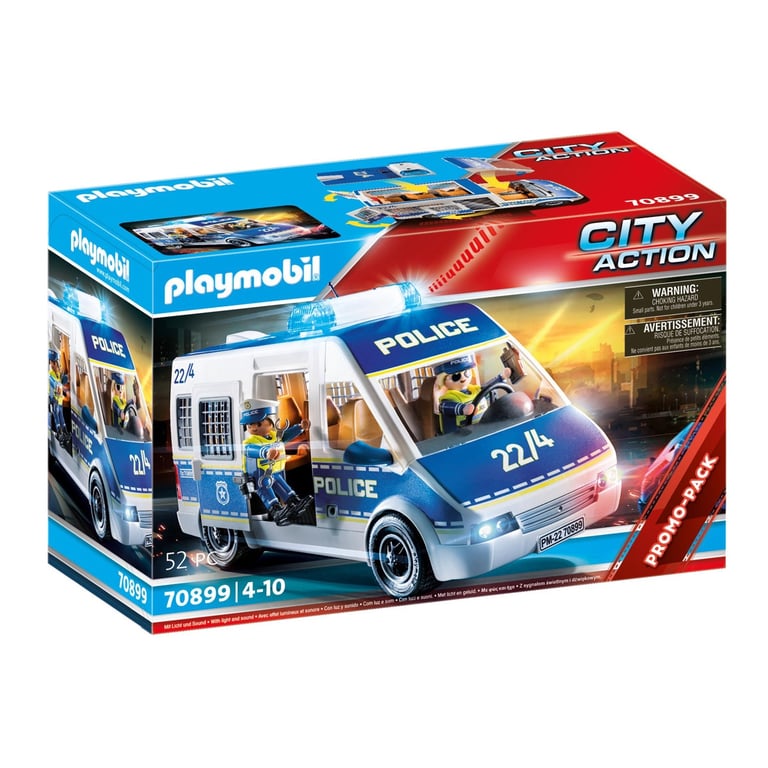 Coche de Policía con luz y sonido Playmobil City Action - Image 1
