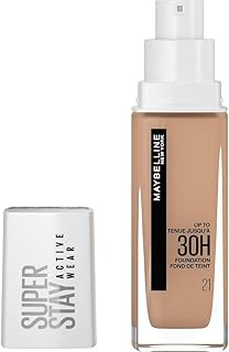 New York - Long-lasting, transfer-free, high coverage liquid foundation - Superstay Active Wear 30h - Colour: Nude Beige (21) - Capacity: 30 ml - Image 1