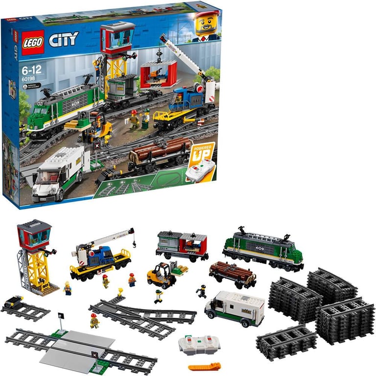 LEGO®CITY 60198 - LE TRAIN DE MARCHANDISES TELECOMMANDE - Image 1