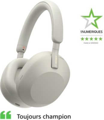 Casque SONY WH-1000XM5 Argent - Image 1