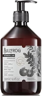 Bullfrog - Fluide Nettoyant Délicat : Shampoing pour Cuir Chevelu Sensible et Lavages Fréquents, 96,8% d'Ingrédients Naturels, Rétablit l'Équilibre et Apporte de la Douceur, 500 ml - Image 1