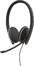 Sennheiser SC 165 USB (508317) – Casque Double Face (binaural) pour Professionnels | avec Son stéréo HD, Microphone antibruit et connecteur USB (Noir) - Image 1