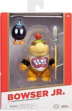 Nintendo Figurine Super Mario Bowser Jr. W/Paint Brush (ex), 10 cm 13261 - Image 1