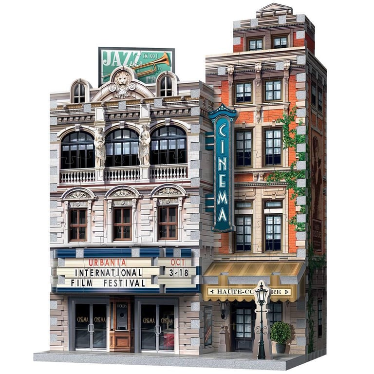 PUZZLE 3D EN MOUSSE 300 PIECES URBANIA COLLECTION - LE CINEMA - Image 1