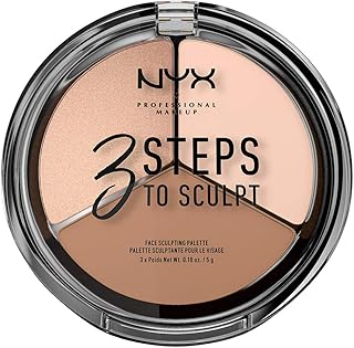 Contouring – 3 Steps to Sculpt Face Sculpting Palette – Fair - Image 1
