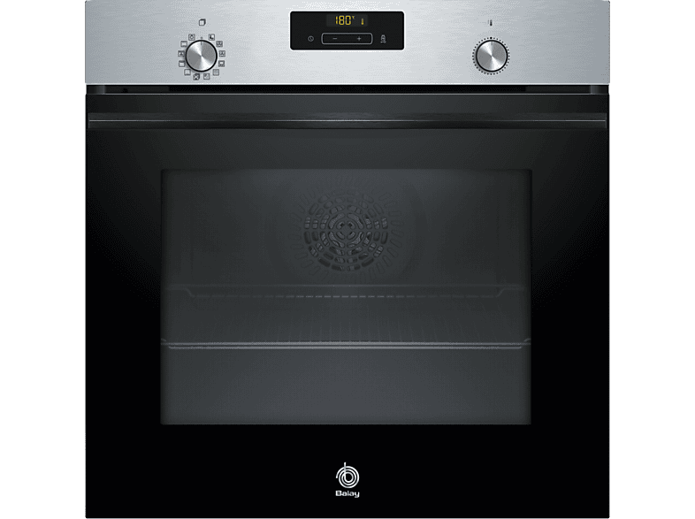 Horno - Balay 3HB4841X3, Serie Acero, Multifunción, Pirolítico e hidrolítico, 71 l , AutoChef 10 recetas , Raíles Comfort, 60 cm, Inox - Image 1