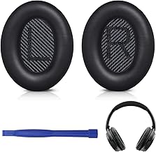 Bose 1 paire de coussinets de rechange pour casque Bose QuietComfort 35 QC35 ii, Bose QC35, QC25, QC15, QC2/Ae2, Ae2i, Ae2w, Sound Link/Sound True - Image 1