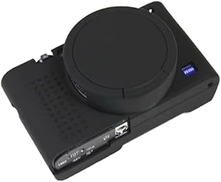 Housse de protection antichoc en silicone souple pour appareil photo Sony Cyber-shot DSC-RX100 VII Noir - Image 1