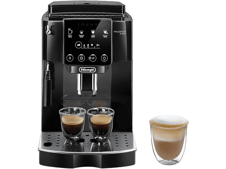 Cafetera superautomática - De'Longhi Magnifica Start ECAM220.21.BG, Molinillo integrado, Sistema Thermoblock, Vaporizador, 1450 W, 15 bar, Negro - Image 1