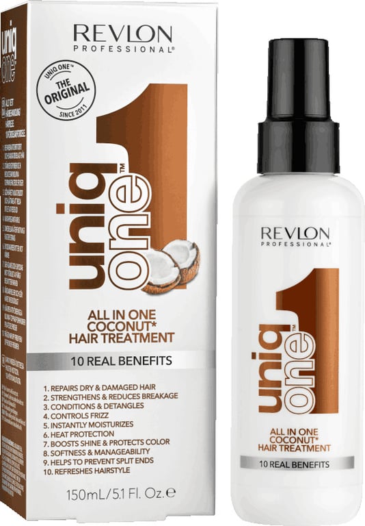 Revlon Profesional    

            Uniq One Hair Treatment Coco Nueva Fórmula Vegana - Image 1