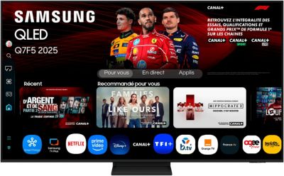 TV QLED SAMSUNG TQ55Q7F5 4K AI SmartTV 2025 - Image 1