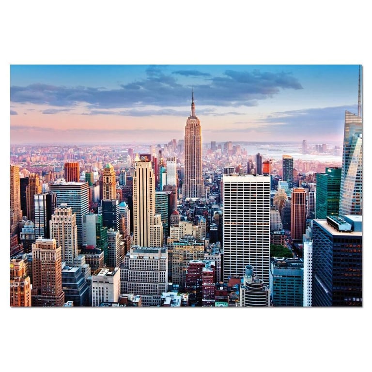 PUZZLE 1000 PIECES MANHATTAN NEW YORK - Image 1