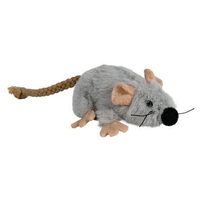 Ratón de juguete de Trixie con catnip para gatos - Image 1