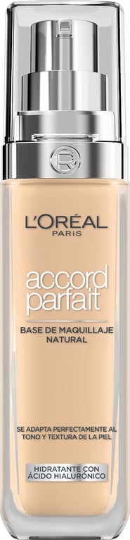 L'Oréal París    

            Accord Parfait Base de Maquillaje Acabado Natural - Image 1
