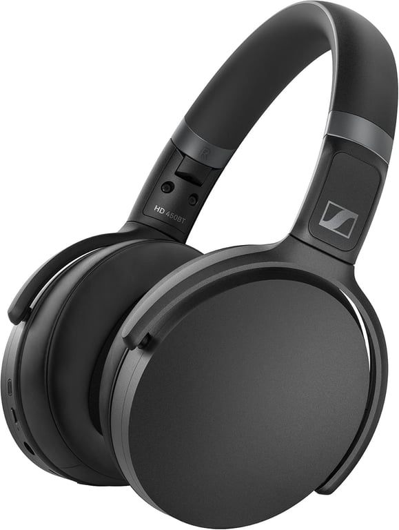 Sennheiser HD 450BT Wireless Headphones with Active Noise Reduction, Black - Image 1