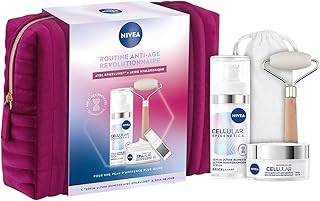 NIVEA - Trousse Soin Visage Anti-Âge Révolutionnaire - Sérum Ultime Jeunesse Epigenetics (30 ml) - Technologie Age Clock + Soin de Jour FPS 30 Cellular Expert Filler (50 ml) - Tous Types de Peaux - Image 1