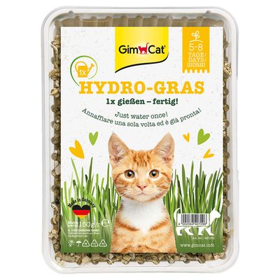 GimCat Hydro-Gras 150 g hierba para gatos - Image 1