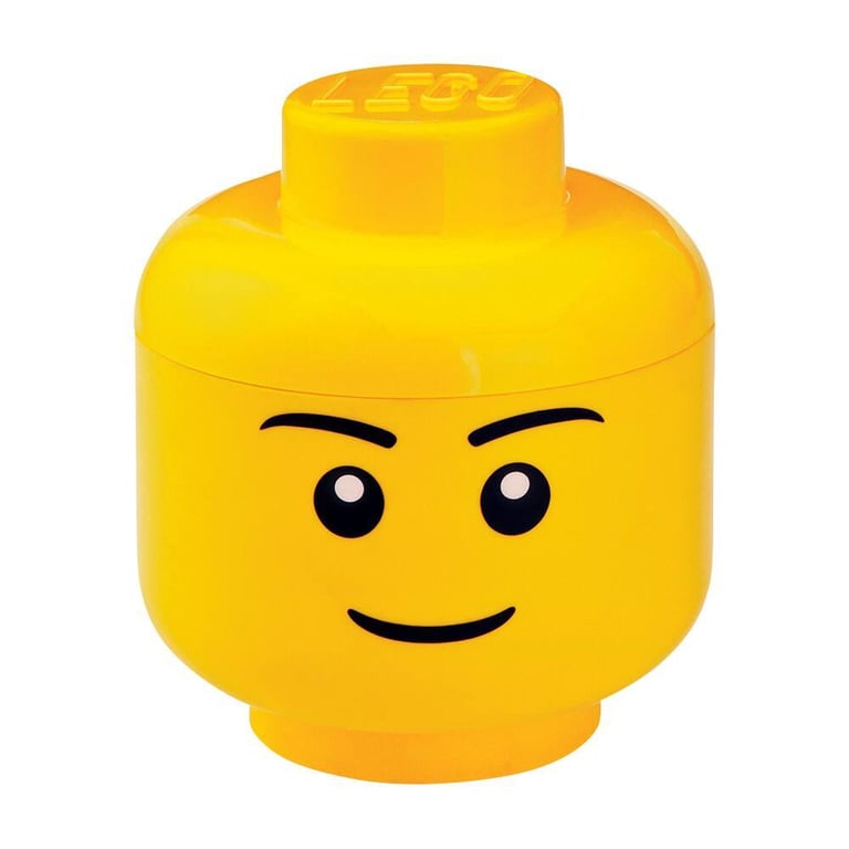 TETE DE RANGEMENT LEGO GARCON - TAILLE S - Image 1