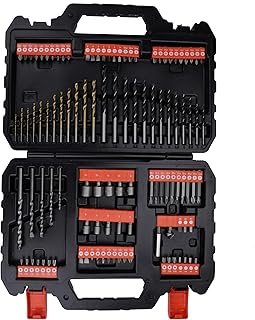 BLACK+DECKER A7200-XJ Coffret de perçage et vissage-109 pièces - Noir - Image 1