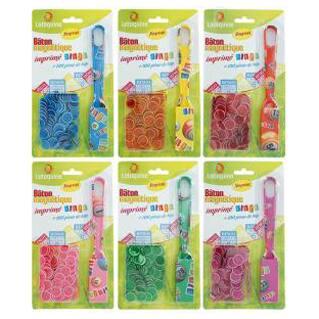 BATON MAGNETIQUE MULTICOLORE BINGO ET 100 PIONS - Image 1