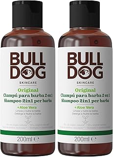 Bulldog Original Shampooing et Revitalisant pour Barbe Homme, 1-pack (1 x 200 ml) (Lot de 2) - Image 1