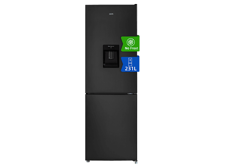 Frigorífico combi - CHIQ FBM228NE4DE, No Frost Total, Deposito Agua 2L, No Frost, Altura 170 cm, Capacidad 231 l, Color Inox Oscuro - Image 1