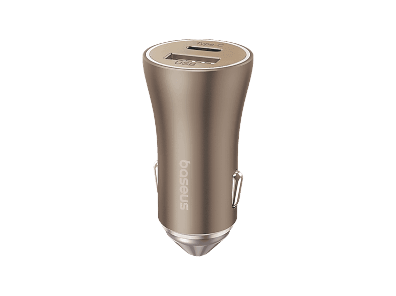 Cargador coche - Baseus PrimeTrip VP1, Universal, 60W, Stellar Gold - Image 1