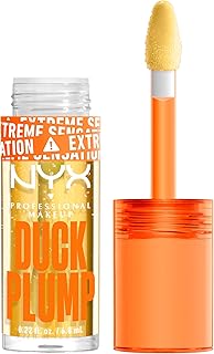 NYX Professional Makeup Laque à Lèvres Repulpante, Couleur Intense, Hautement Pigmentée, Fini Ultra-Brillant, À l'Huile de Gingembre, Vegan, Duck Plump, Teinte : Clearly Spicy - Image 1