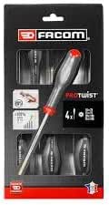 Facom 4-Piece Long Screwdriver Set - Image 1