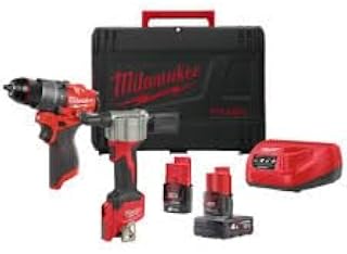 Milwaukee Kit de machines M12 FPP2D2-422X : M12 FPD2 + M12 BPRT + 2,0 + 4,0 Ah - Image 1