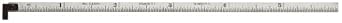 Starrett CH610 N-6 Both Sides 6 Inch Steel Ruler with Hook - Image 1