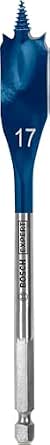 Bosch Accessories 1 x Expert SelfCut Speed Flat Drill (for Softwood, Chipboard, Diameter 17 mm, Length 152 mm, Impact Drill Accessory) - Image 1