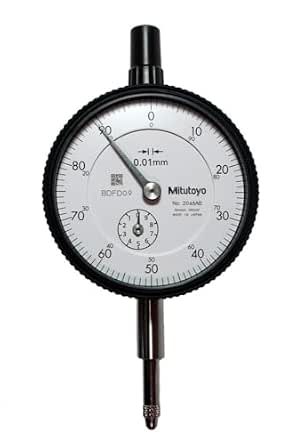 Mitutoyo Comparator, Flat Back, ISO Type - Image 1