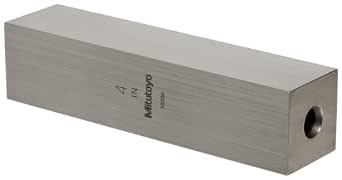 Mitutoyo Bloc de calibre carré en acier ASME Grade 0 Longueur 19,5 mm - Image 1
