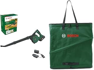 UniversalLeafBlower 18V-130 Cordless Leaf Blower (1 x 2.5Ah Battery and Charger) + Compact 60L Collection Bag (Practical Foldable Bag for Garden Waste Collection) - Image 1