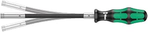 Wera 05028161001 393 S Extra Slim Bit Holder with Flexible Blade, Black, 1/4" x 173.5 mm - Image 1
