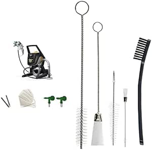 WAGNER Airless Paint Spray Gun Control Pro 350 R for Wall Paints, Lacquers and Varnishes and Interior Varnishes, 15 m² in 2 Min, Pressure Adjustment + Cleaning Kit for Paint Gun - Image 1