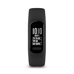 Garmin Vívosmart 5, Black - Smart Activity Bracelet - Size S/M - Image 1