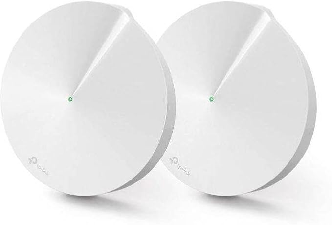 TP-Link Deco M5 Whole Home Mesh Wi-FI System, Up to 3800 sq ft Coverage, Compatible with Amazon Echo/Alexa, Antivirus Security Protection and Parental Controls, Pack of 2 - Image 1