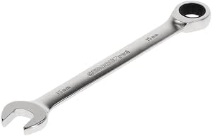 GEDORE red R07100150 Ratcheting Combination Spanner, Ratchet, Size 15 mm, Flat, 12-Point, Wrench, - Image 1
